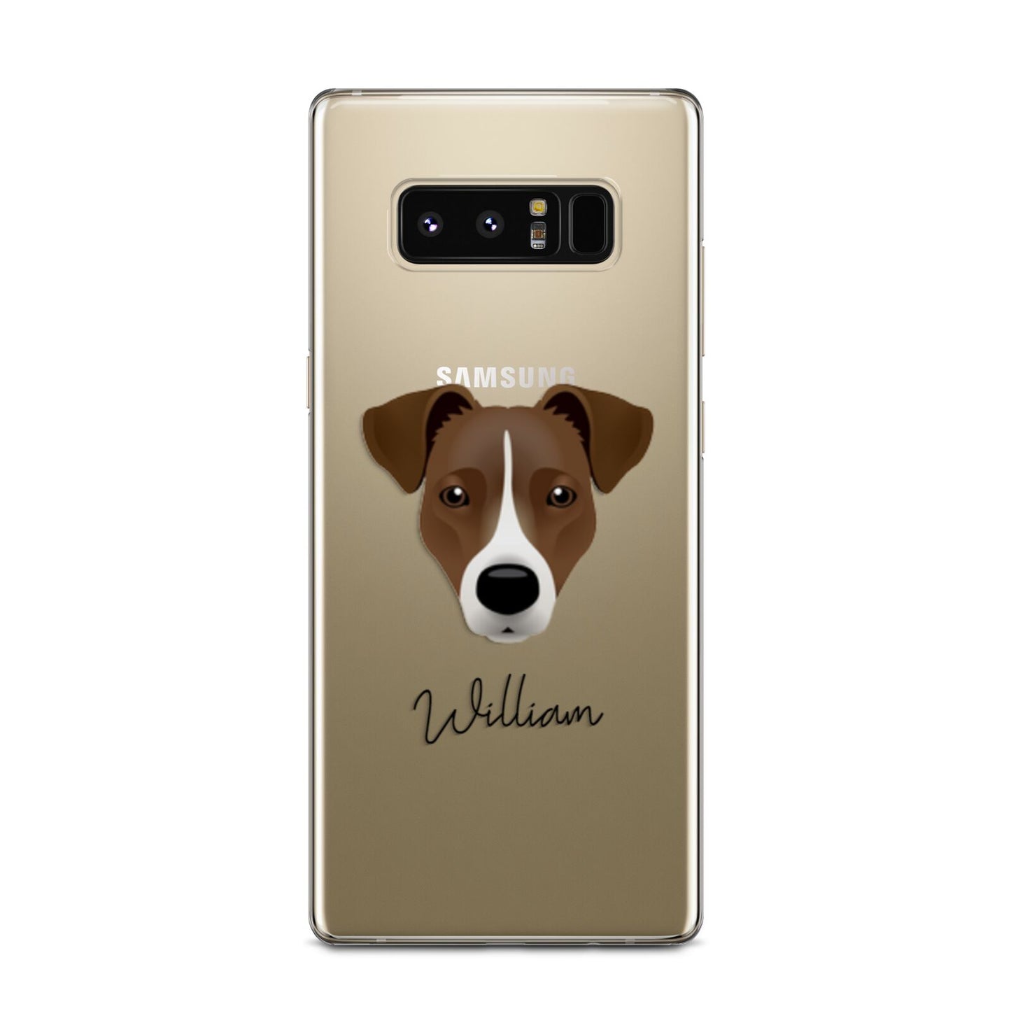 Border Jack Personalised Samsung Galaxy Note 8 Case