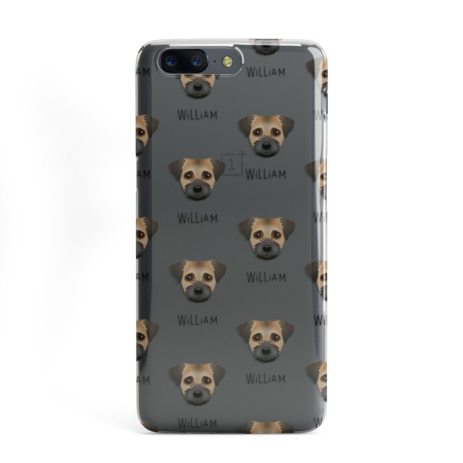 Border Terrier Icon with Name OnePlus Case