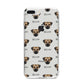 Border Terrier Icon with Name iPhone 8 Plus Bumper Case on Silver iPhone