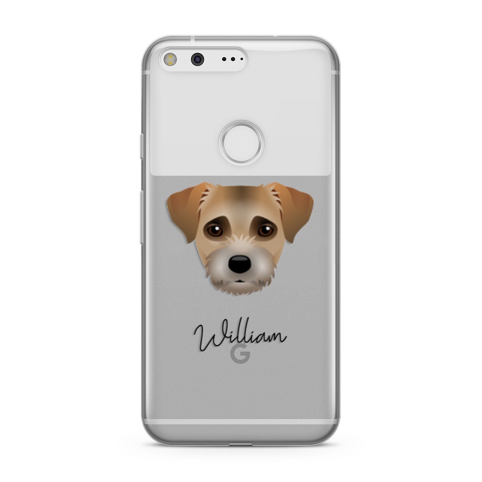 Border Terrier Personalised Google Pixel Case