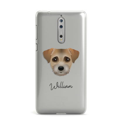 Border Terrier Personalised Nokia Case