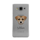 Border Terrier Personalised Samsung Galaxy A3 Case