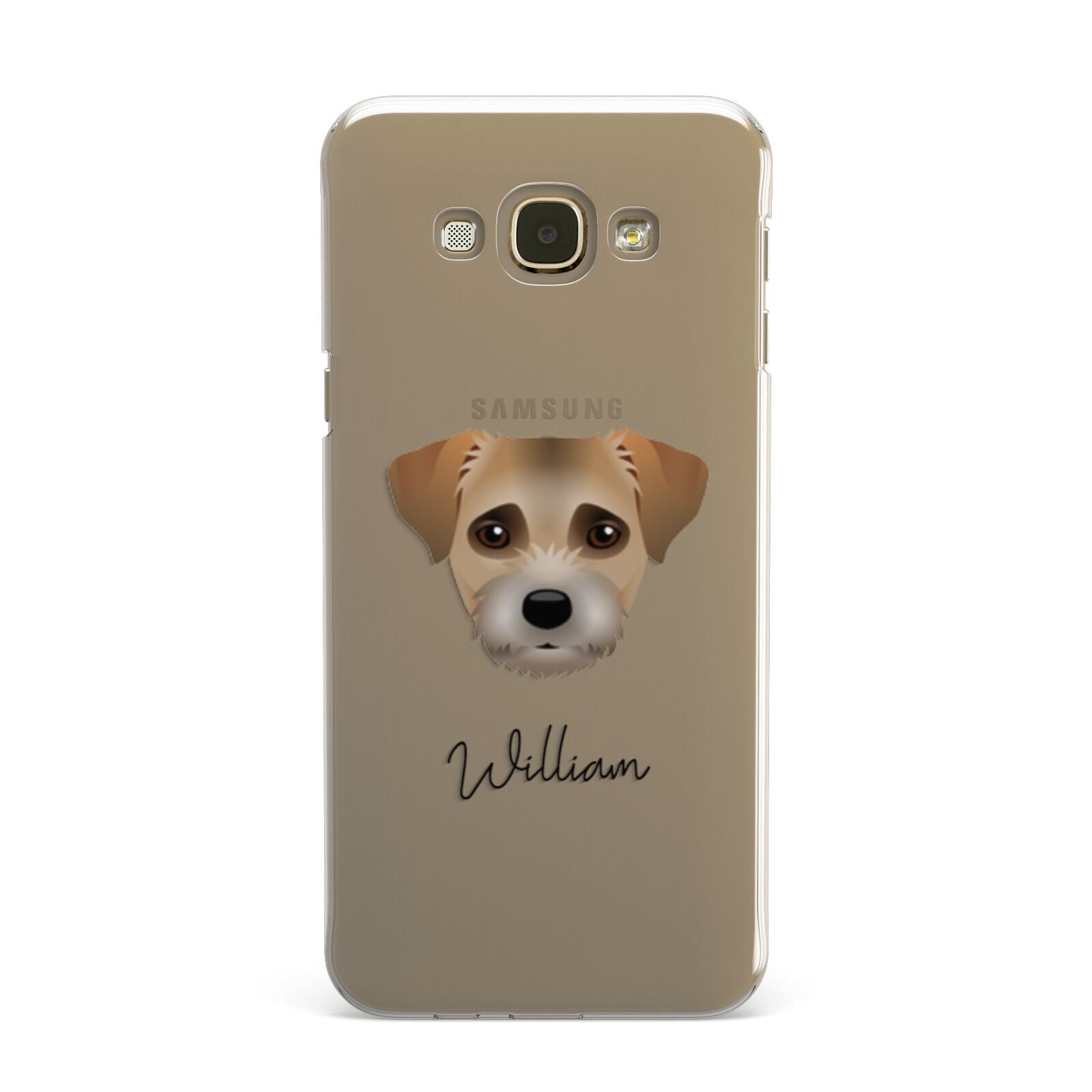 Border Terrier Personalised Samsung Galaxy A8 Case
