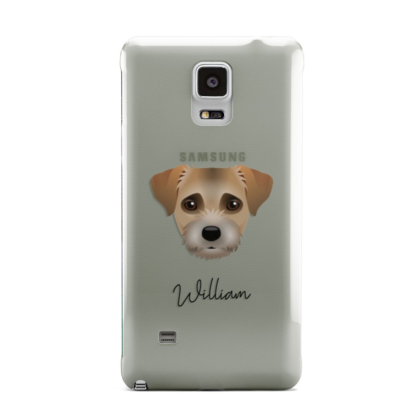 Border Terrier Personalised Samsung Galaxy Note 4 Case