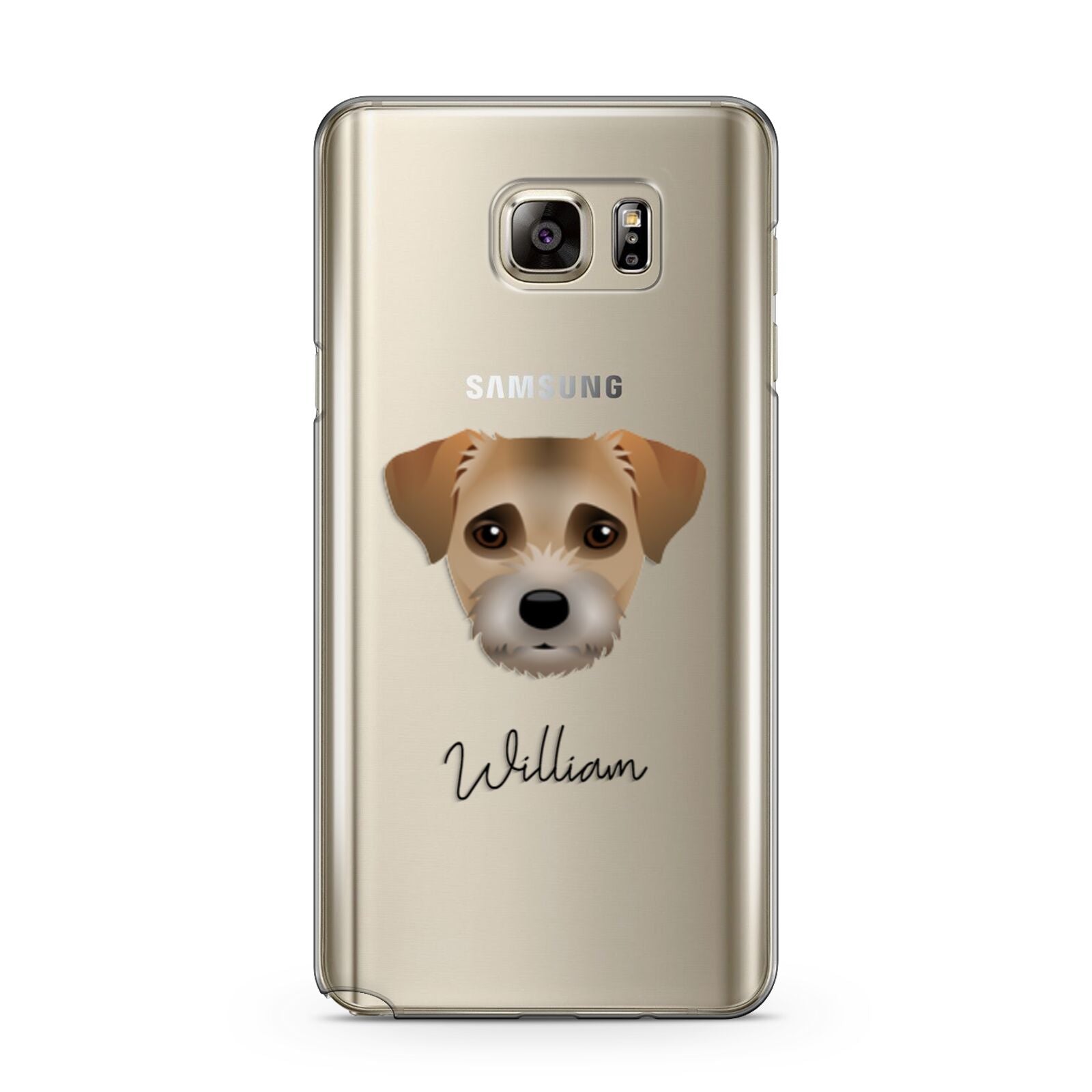 Border Terrier Personalised Samsung Galaxy Note 5 Case