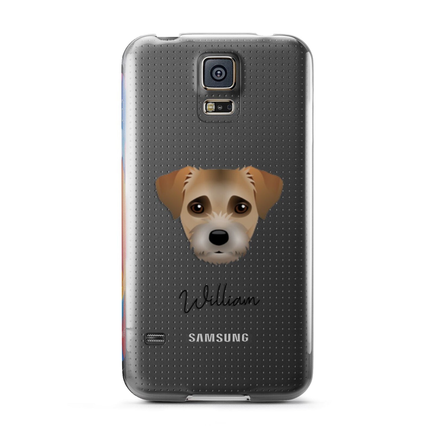 Border Terrier Personalised Samsung Galaxy S5 Case