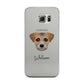 Border Terrier Personalised Samsung Galaxy S6 Edge Case
