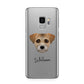 Border Terrier Personalised Samsung Galaxy S9 Case