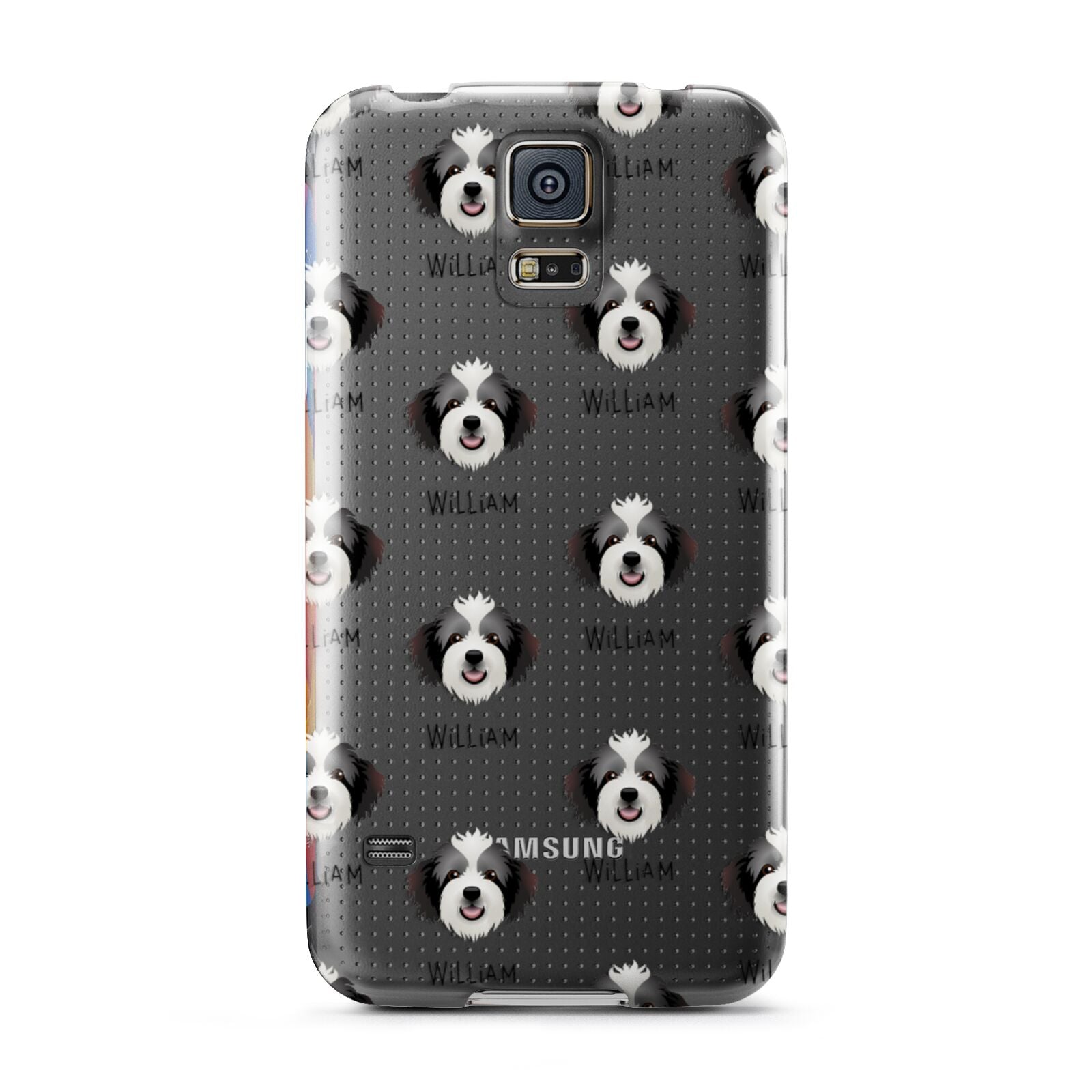 Bordoodle Icon with Name Samsung Galaxy S5 Case