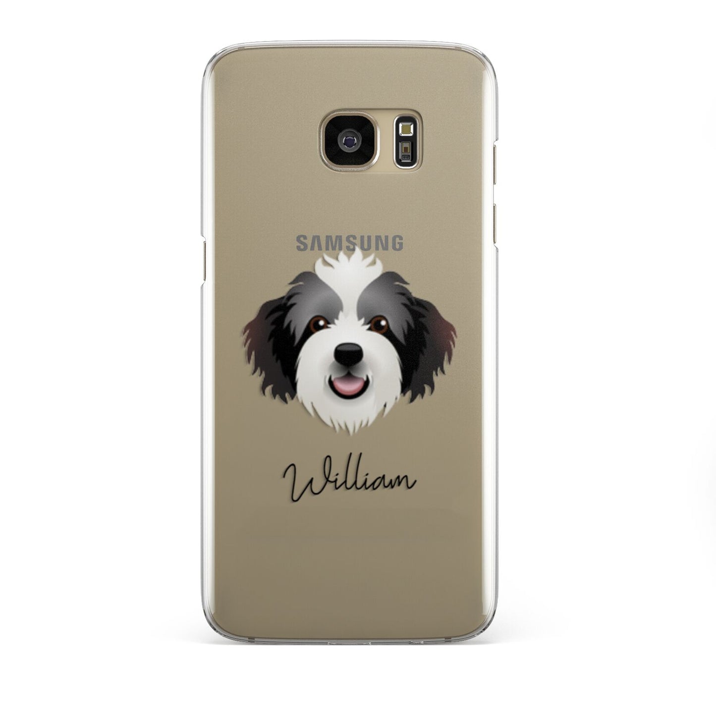 Bordoodle Personalised Samsung Galaxy S7 Edge Case