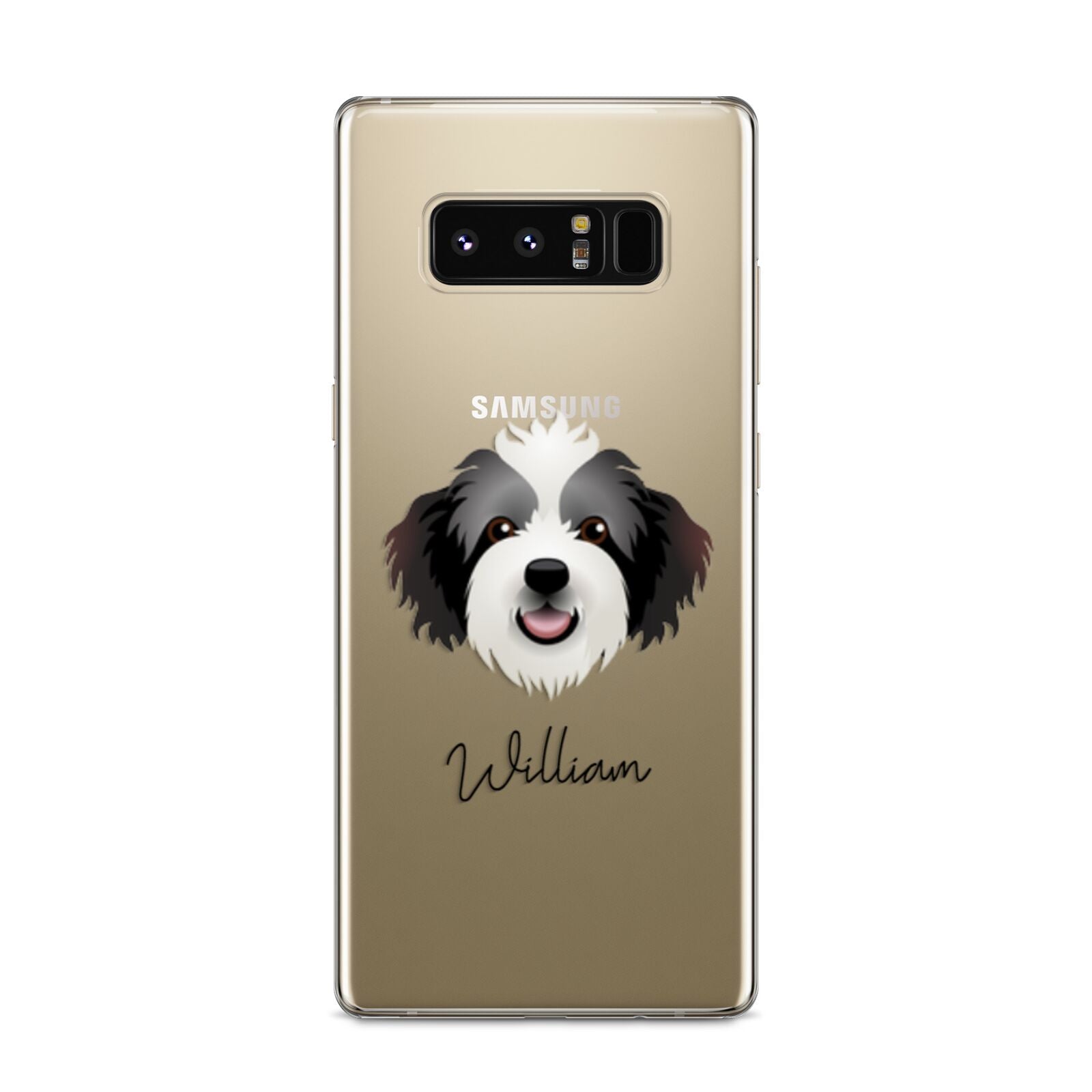 Bordoodle Personalised Samsung Galaxy S8 Case