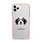 Bordoodle Personalised iPhone 11 Pro Max Impact Pink Edge Case