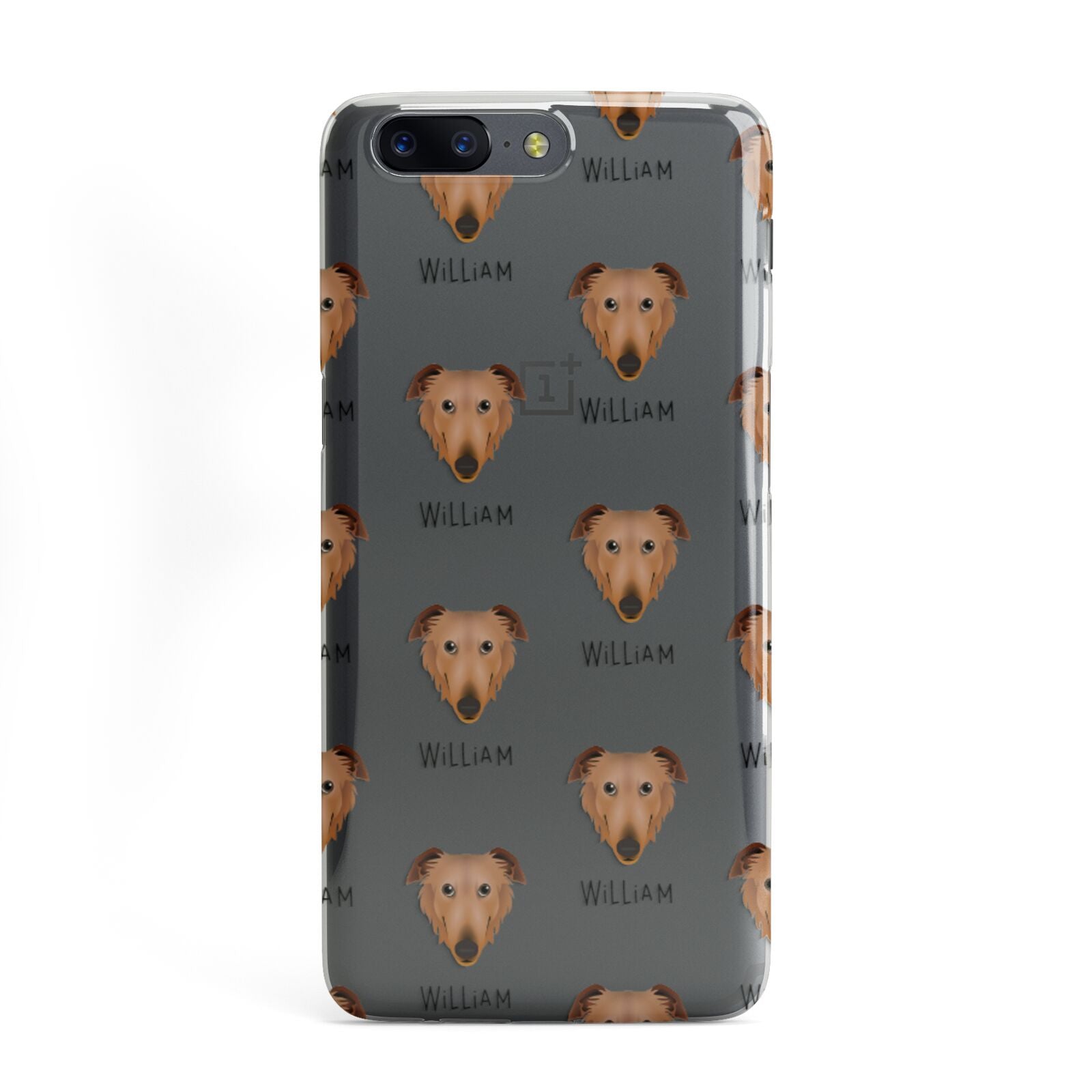 Borzoi Icon with Name OnePlus Case