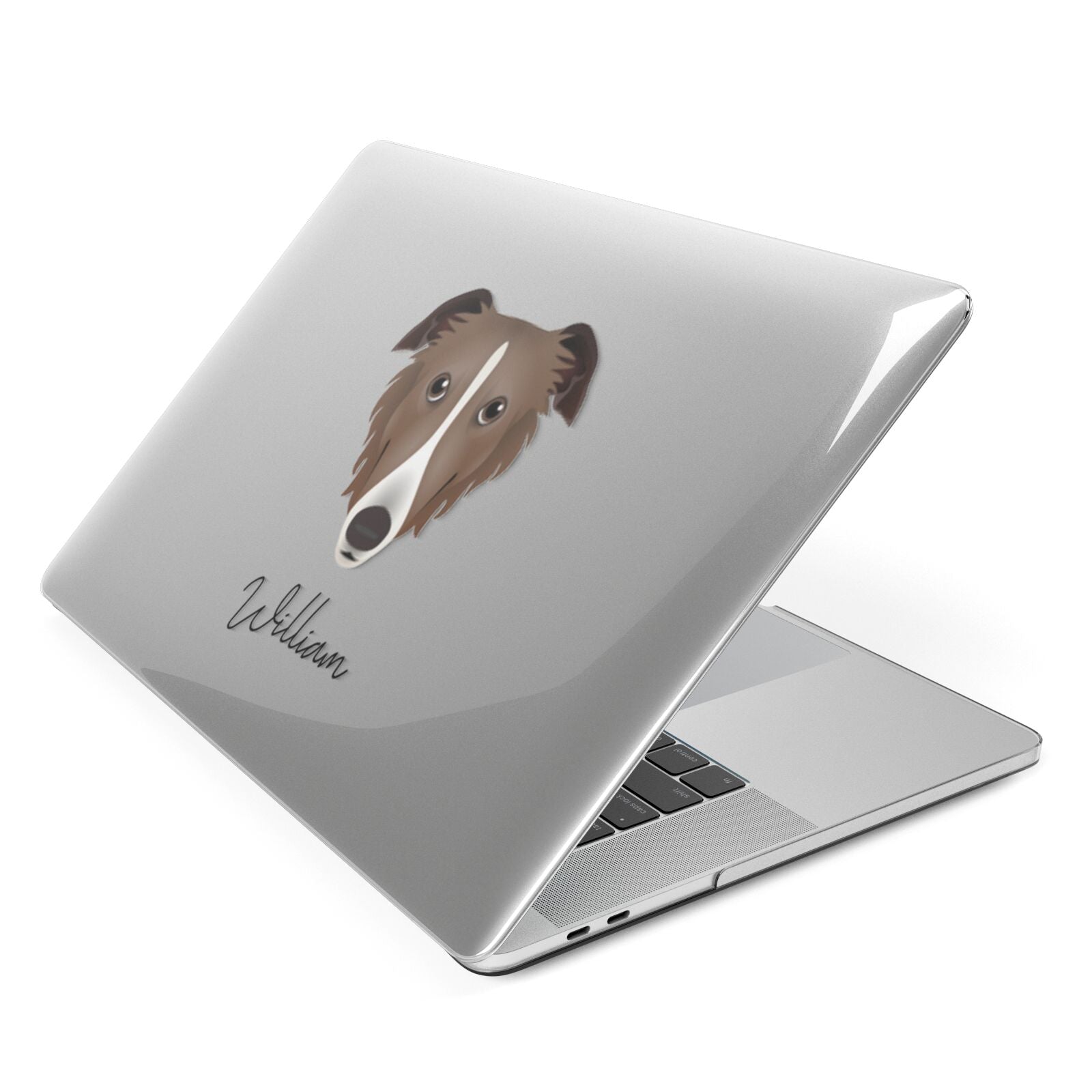 Borzoi Personalised Macbook Case