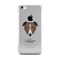 Borzoi Personalised Apple iPhone 5c Case