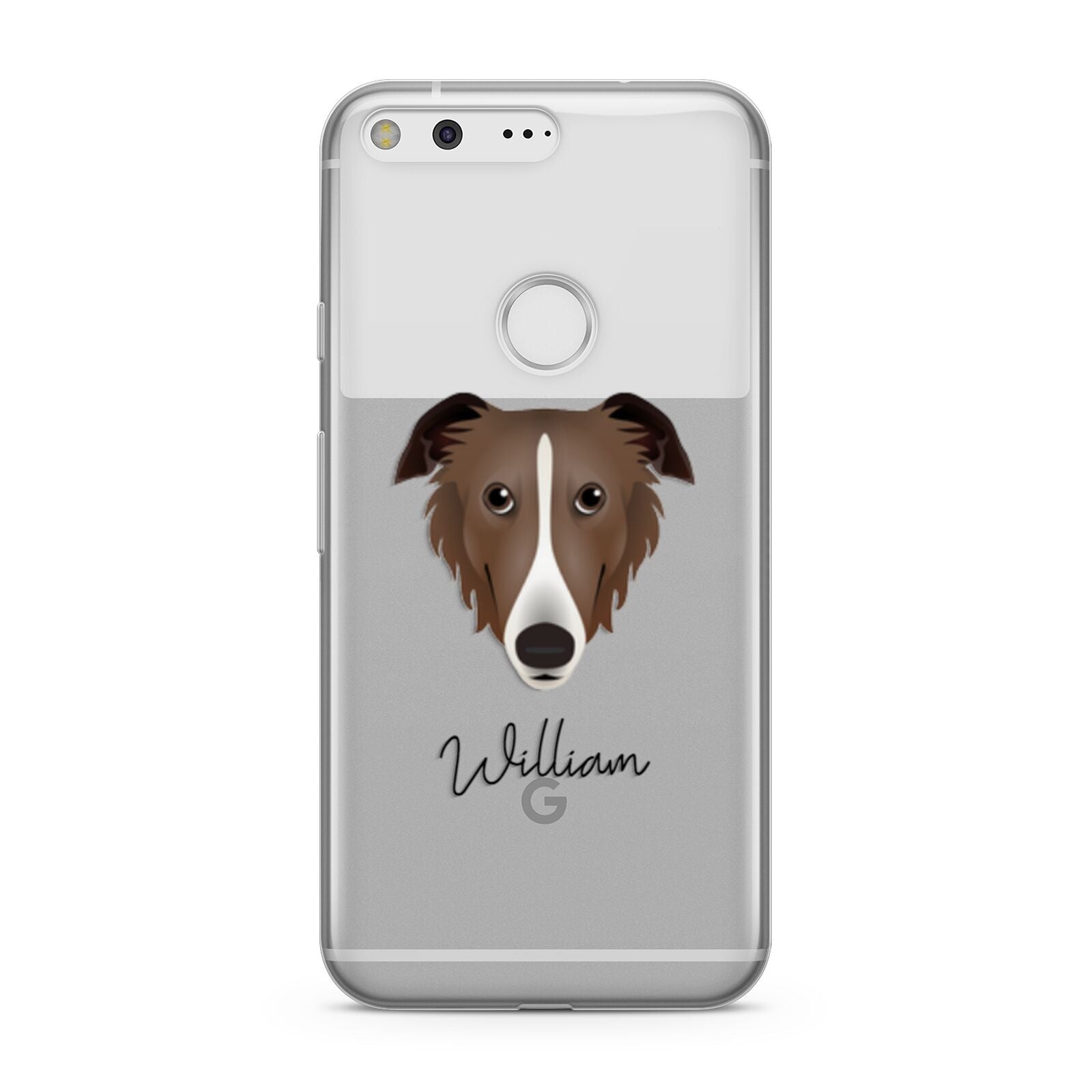 Borzoi Personalised Google Pixel Case