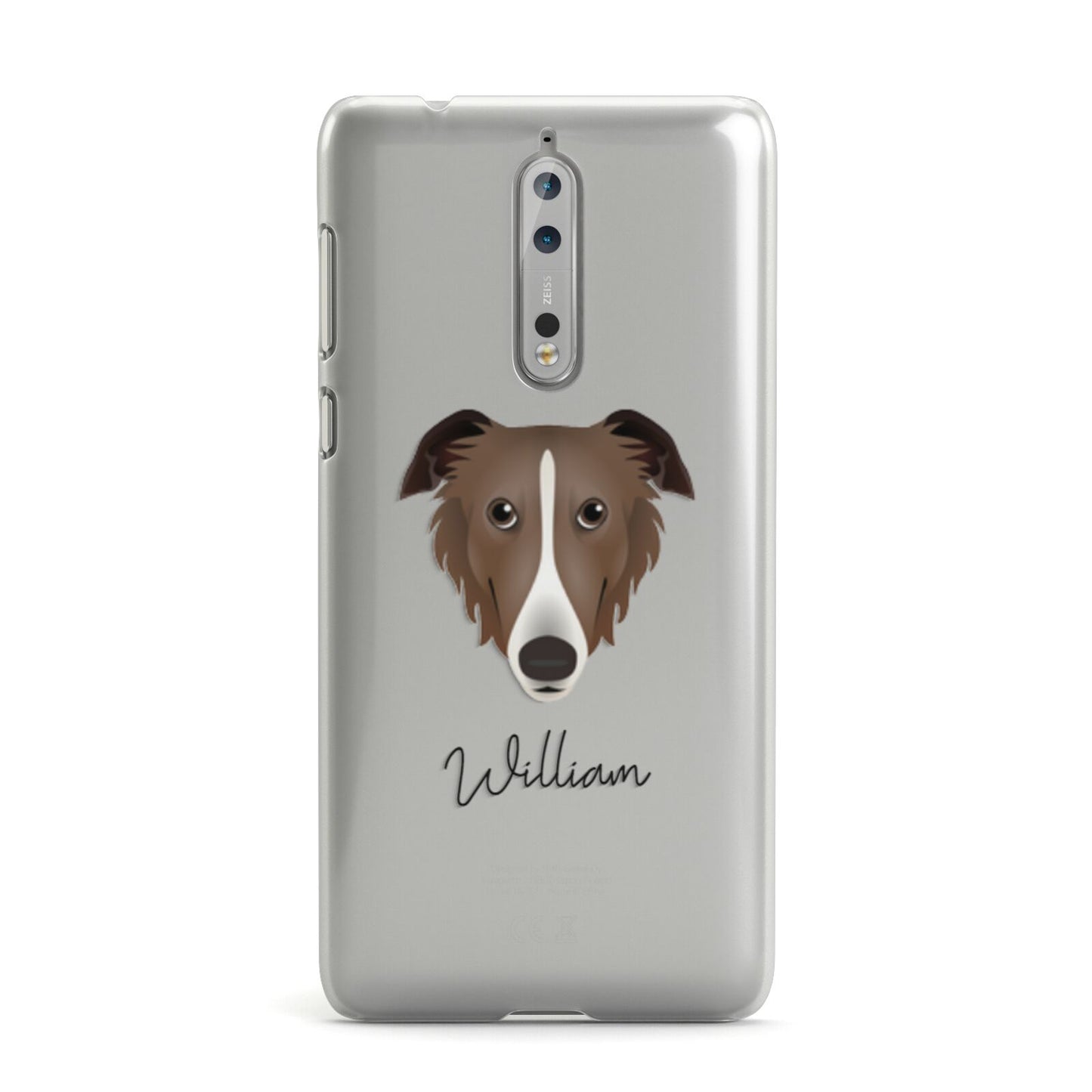 Borzoi Personalised Nokia Case