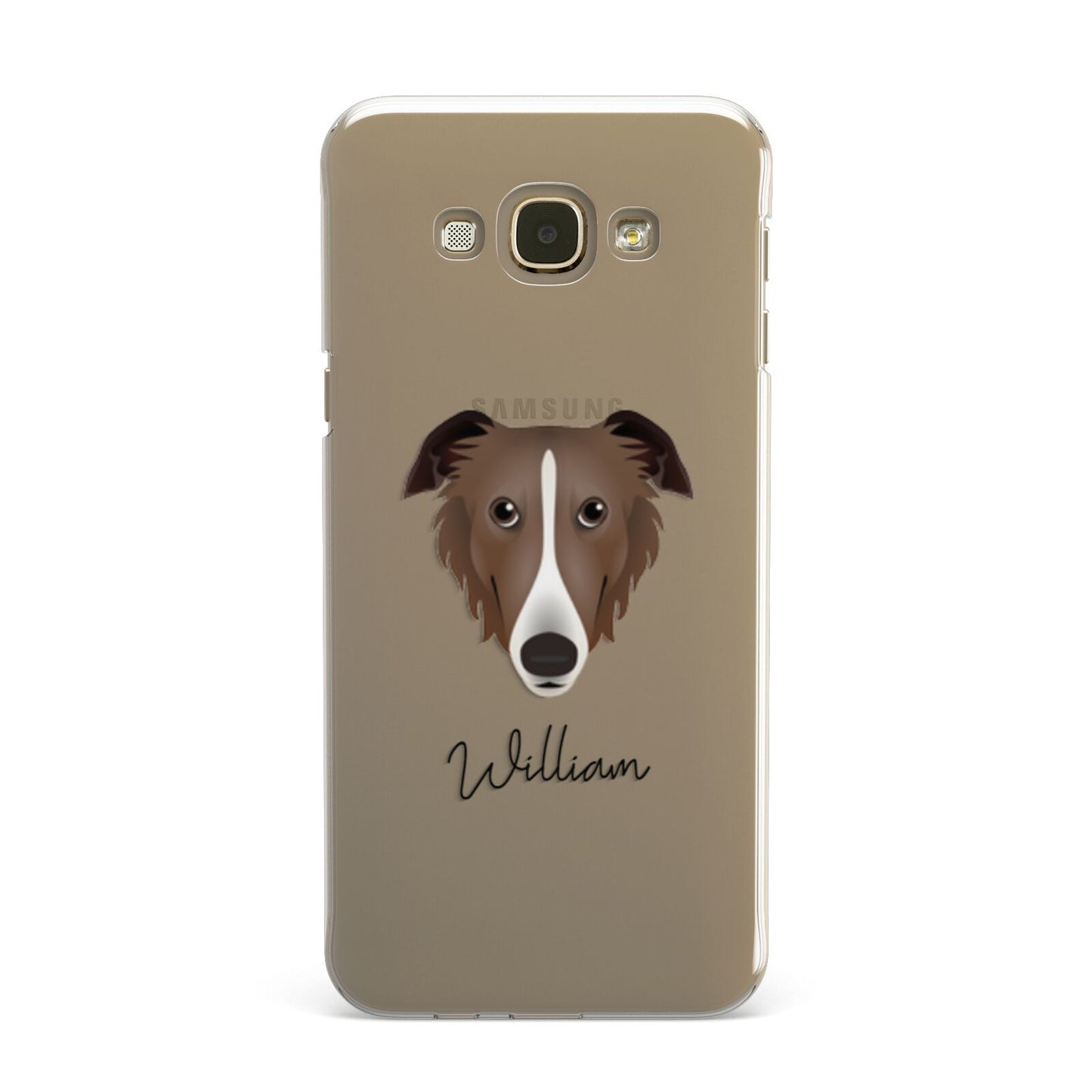 Borzoi Personalised Samsung Galaxy A8 Case