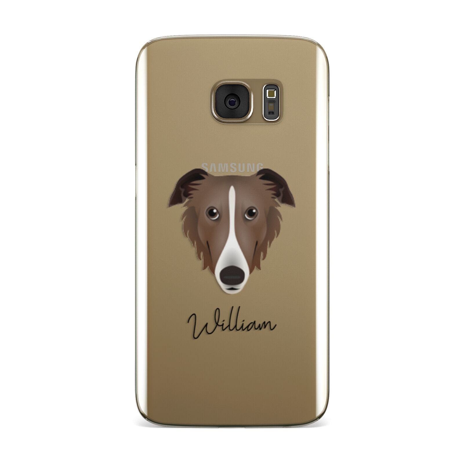 Borzoi Personalised Samsung Galaxy Case