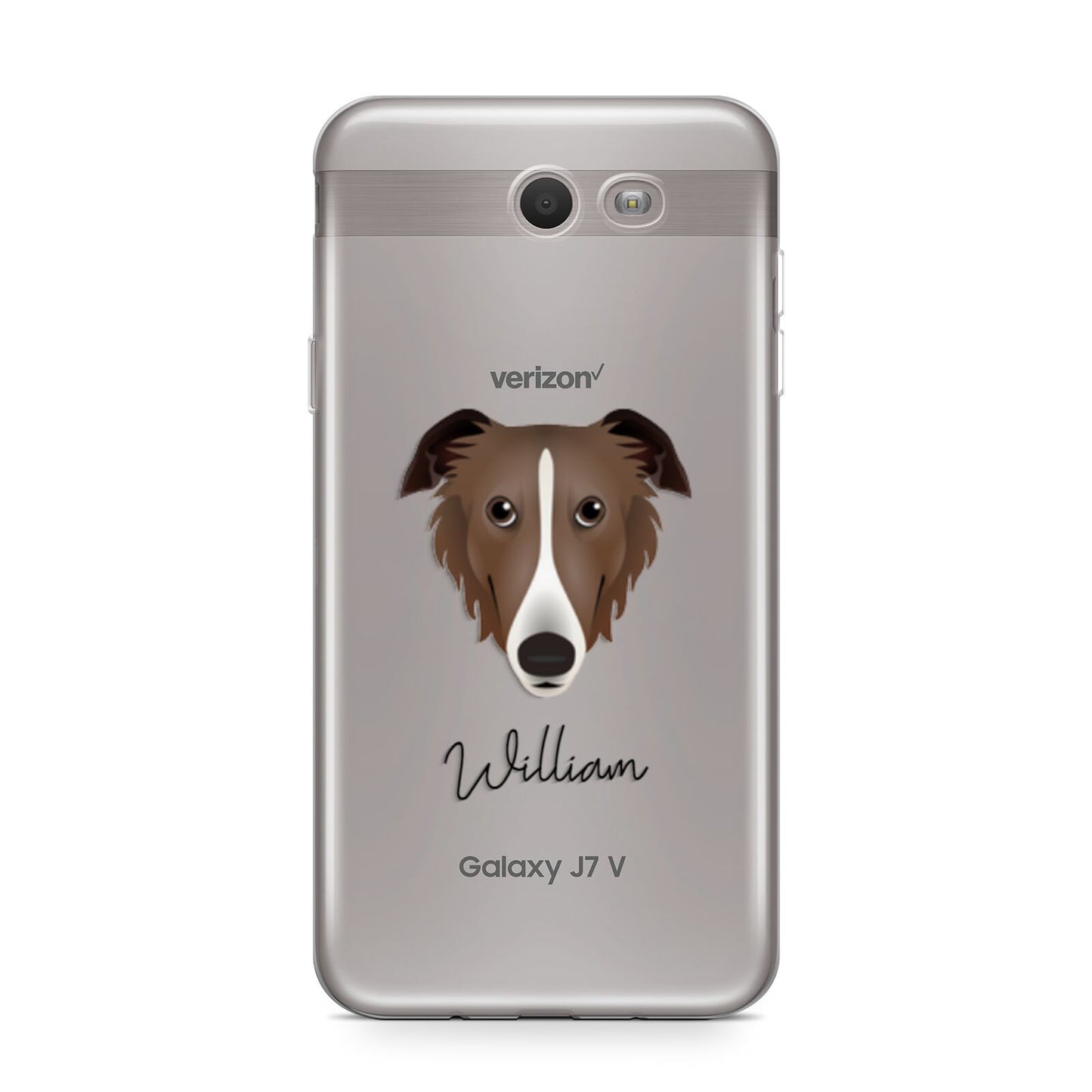 Borzoi Personalised Samsung Galaxy J7 2017 Case