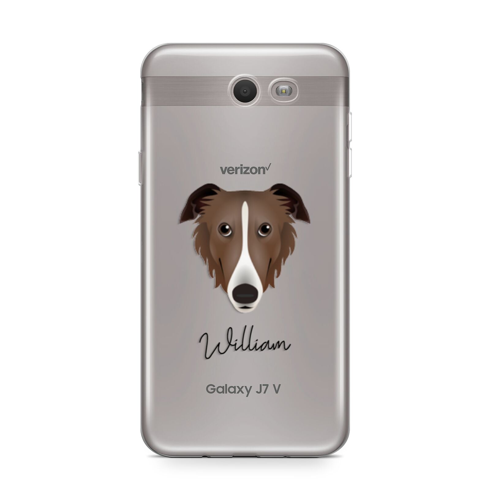 Borzoi Personalised Samsung Galaxy J7 2017 Case