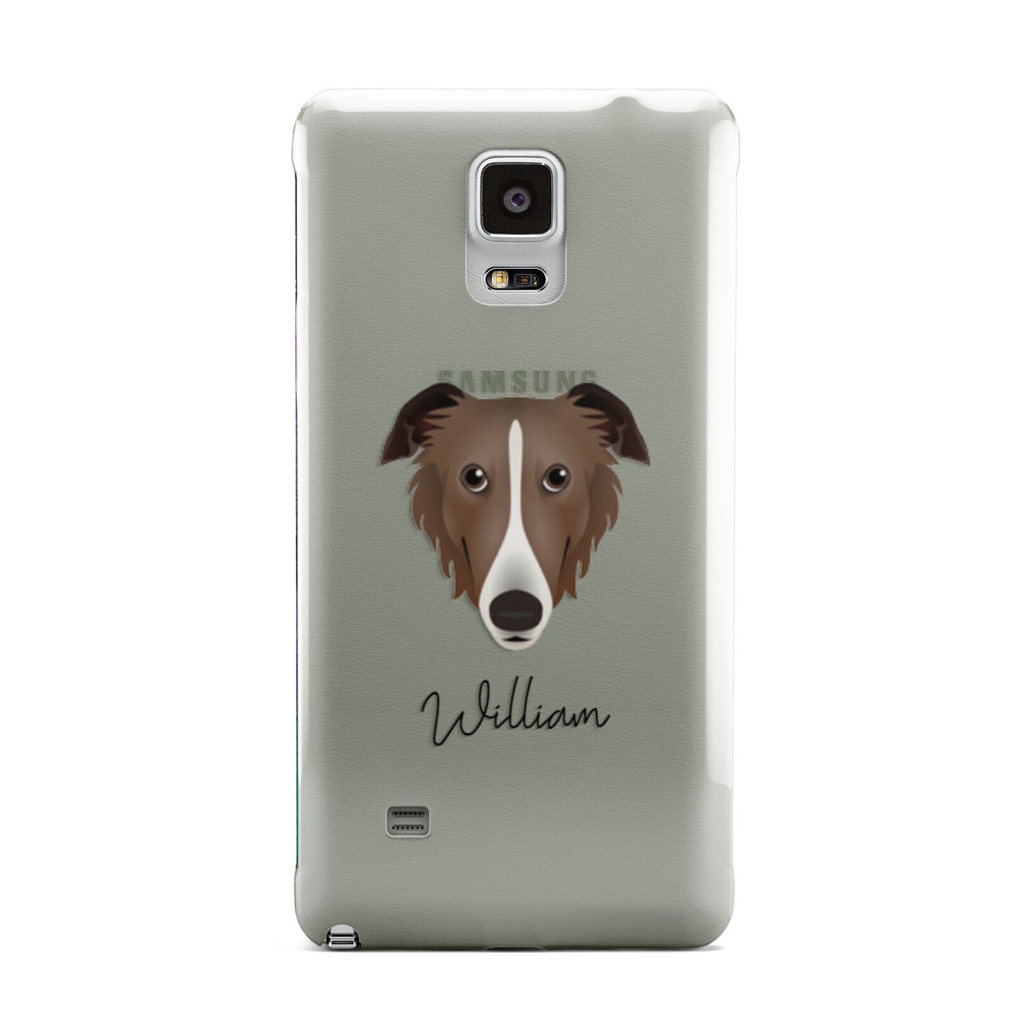 Borzoi Personalised Samsung Galaxy Note 4 Case