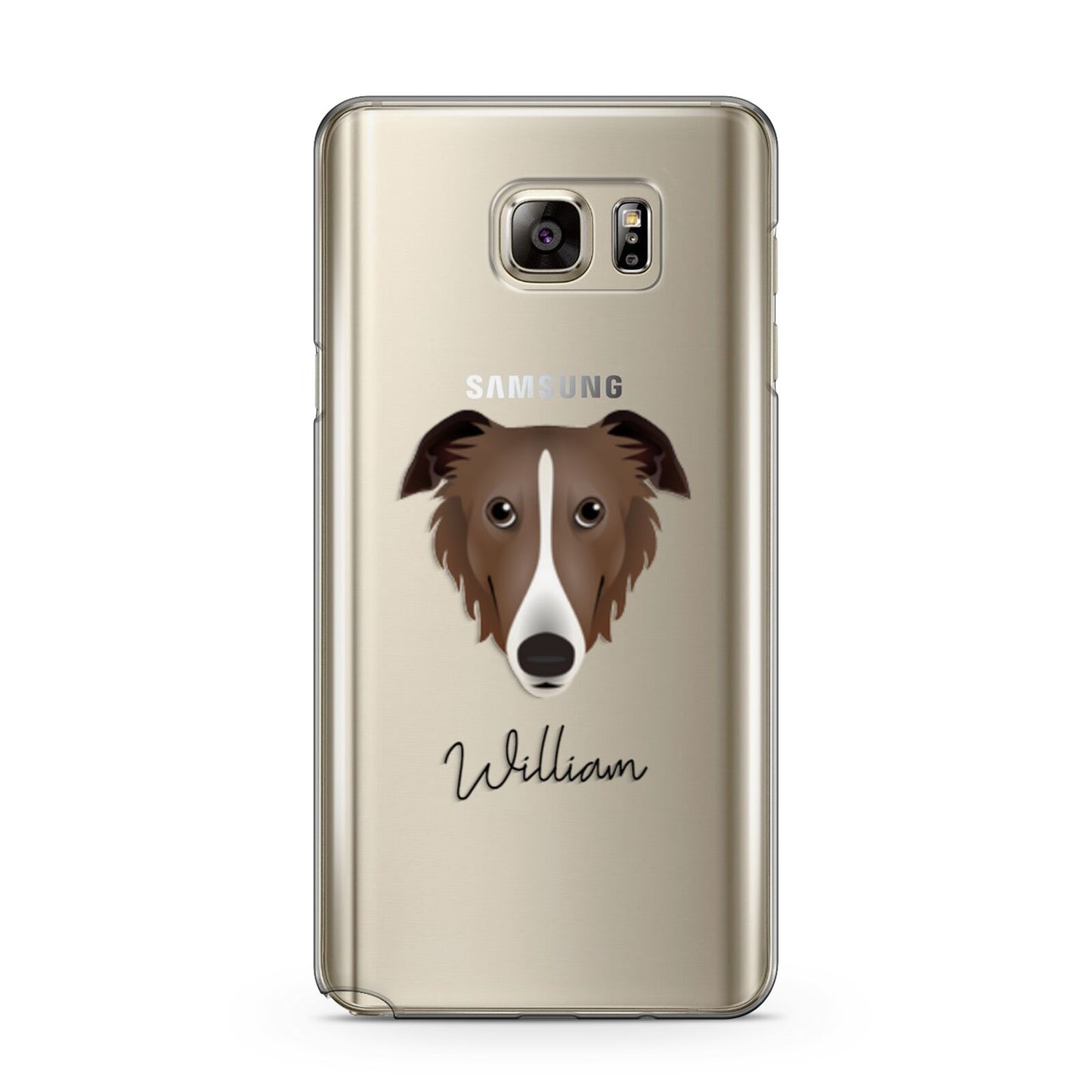 Borzoi Personalised Samsung Galaxy Note 5 Case