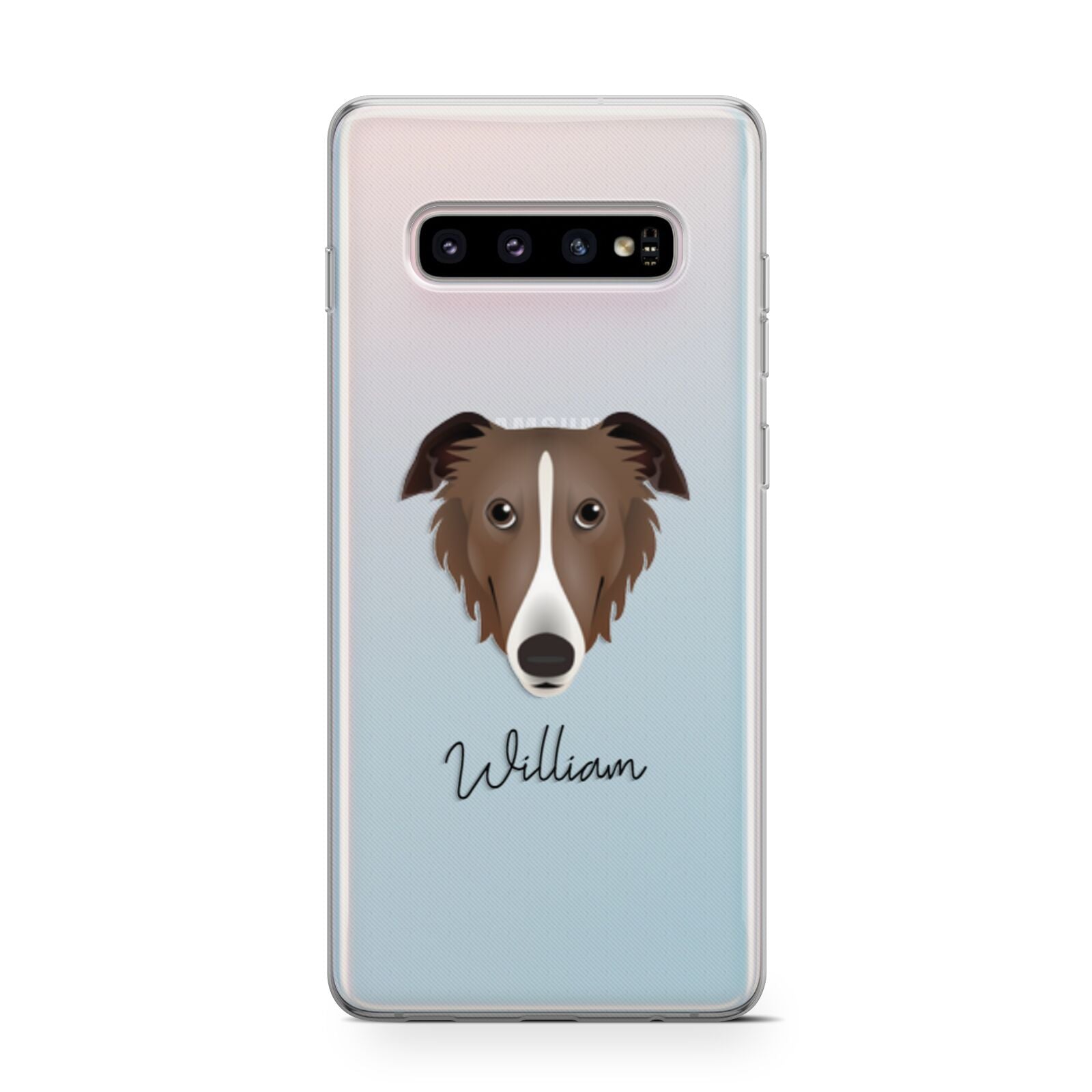 Borzoi Personalised Samsung Galaxy S10 Case