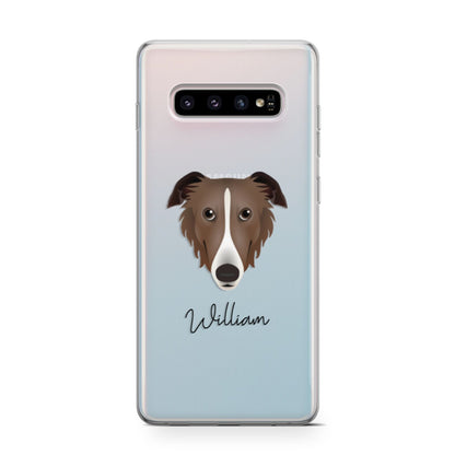 Borzoi Personalised Samsung Galaxy S10 Case