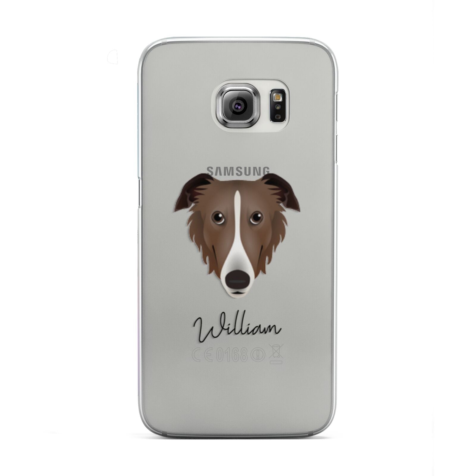 Borzoi Personalised Samsung Galaxy S6 Edge Case