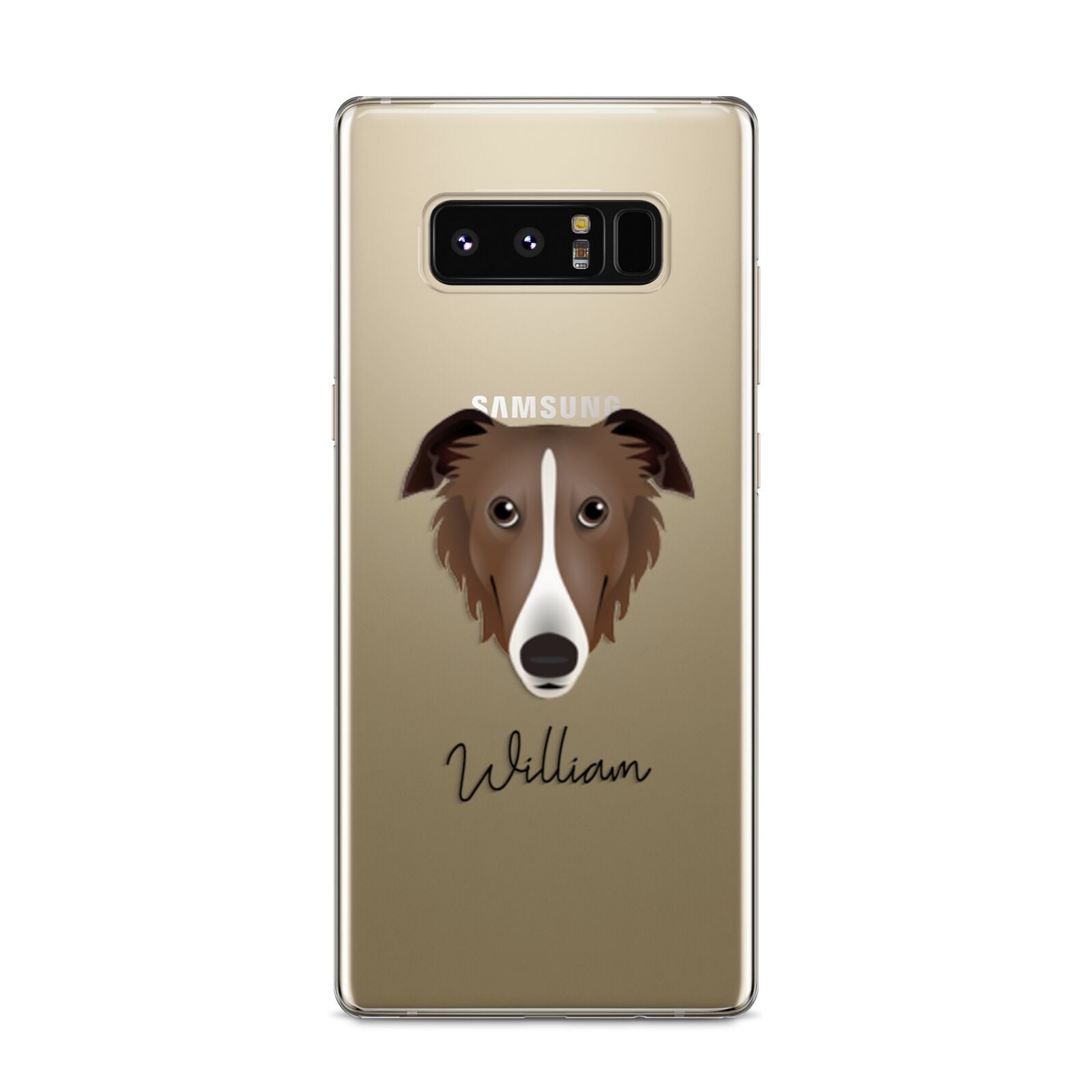 Borzoi Personalised Samsung Galaxy S8 Case