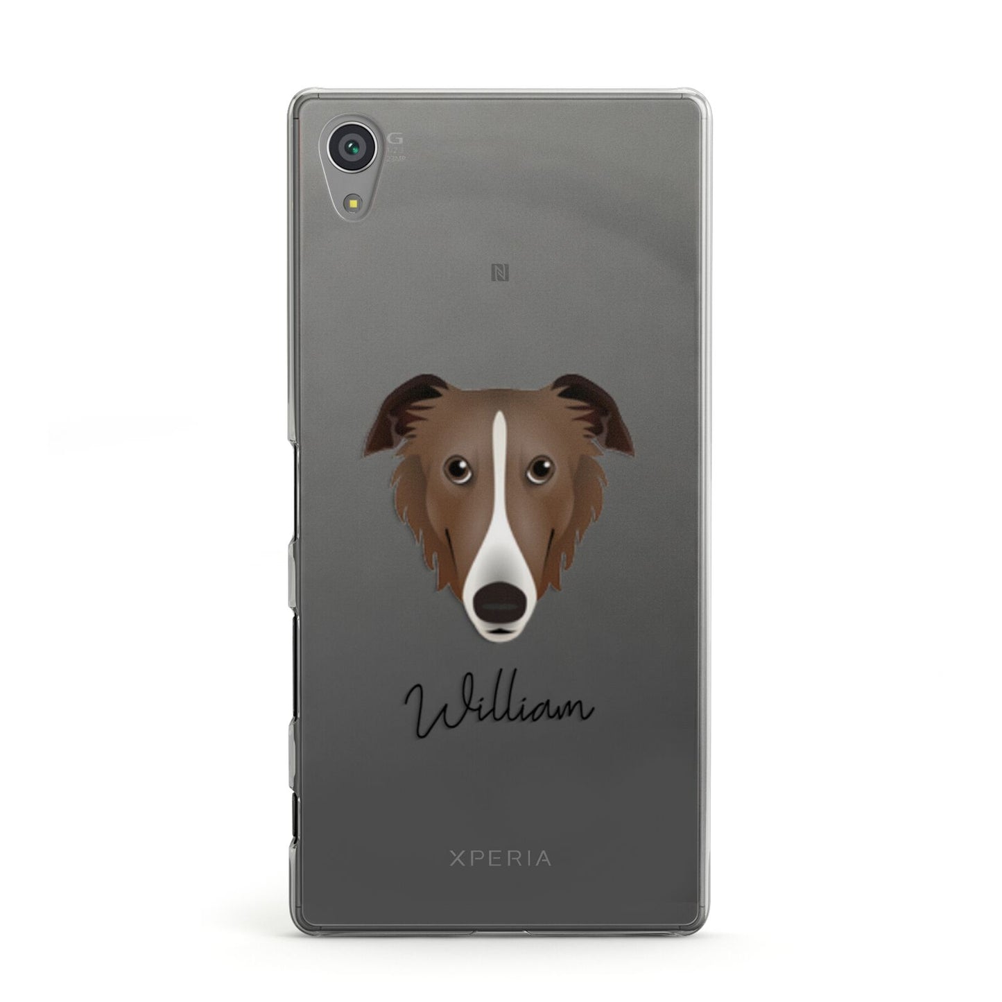 Borzoi Personalised Sony Xperia Case