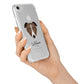 Borzoi Personalised iPhone 7 Bumper Case on Silver iPhone Alternative Image