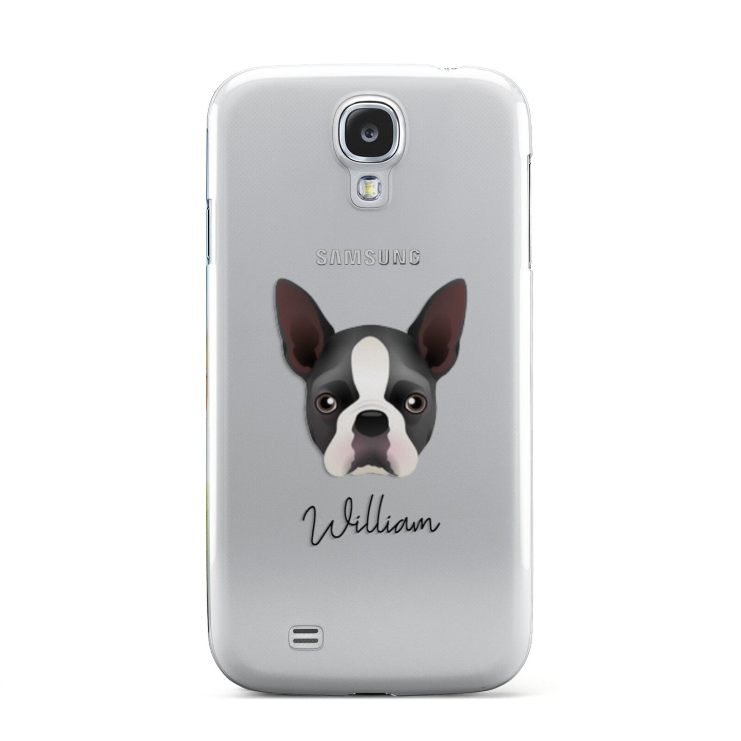 Boston Terrier Personalised Samsung Galaxy S4 Case