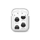 Bouvier Des Flandres Icon with Name AirPods Case