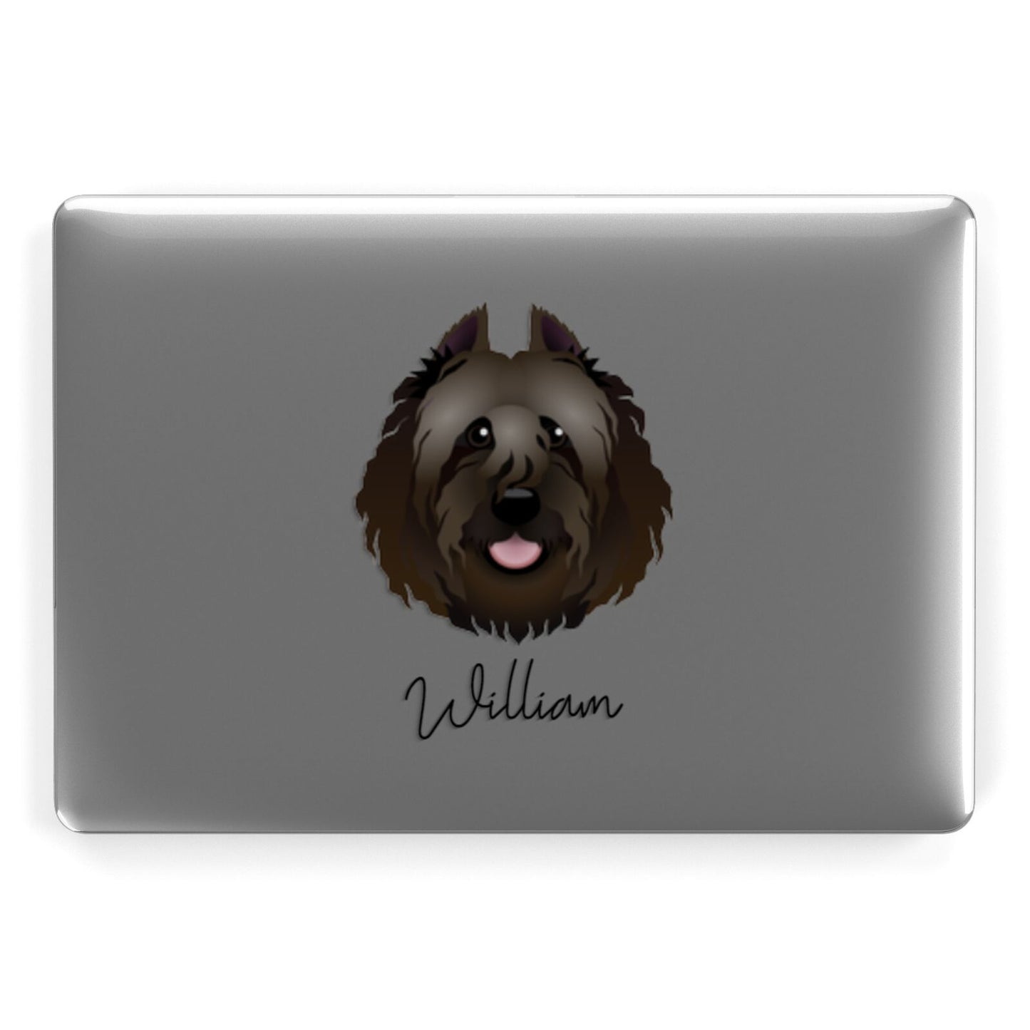 Bouvier Des Flandres Personalised Apple MacBook Case