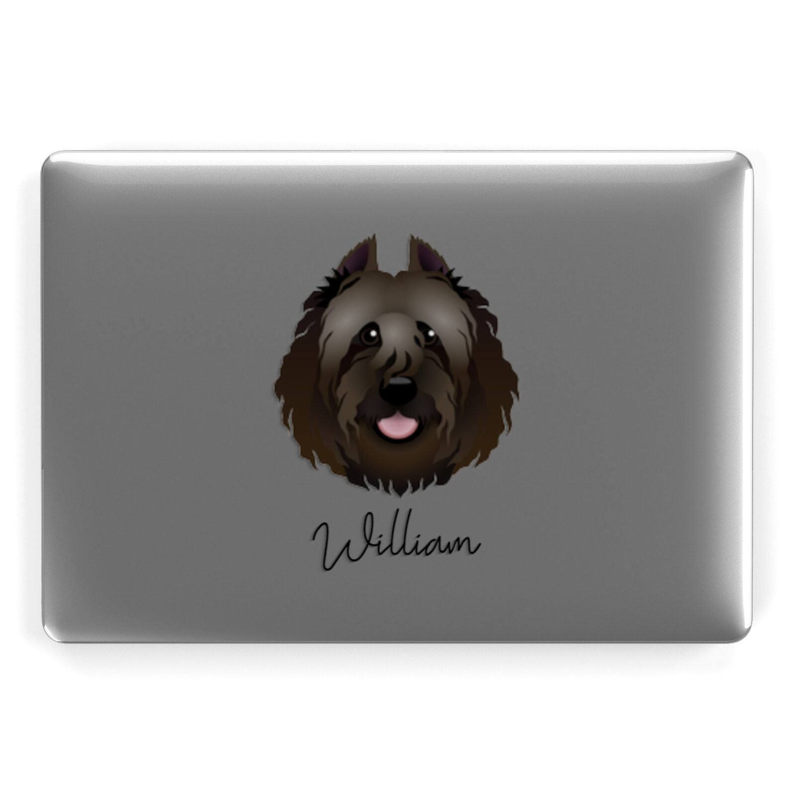 Bouvier Des Flandres Personalised Apple MacBook Case