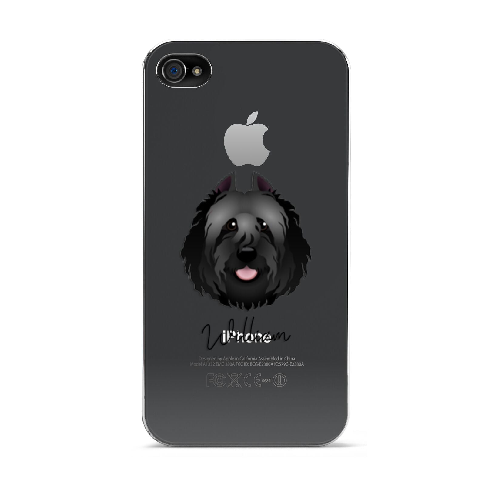 Bouvier Des Flandres Personalised Apple iPhone 4s Case