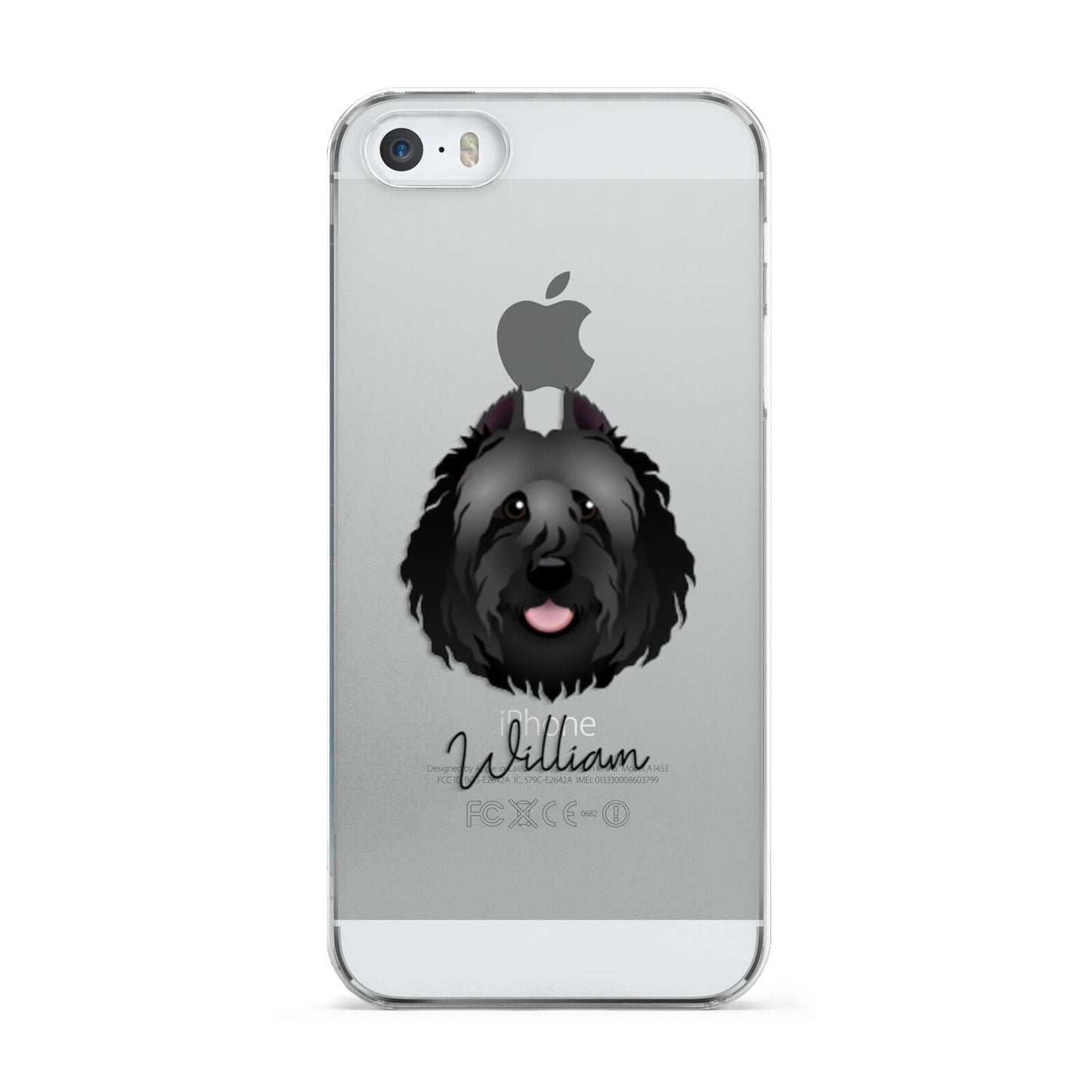 Bouvier Des Flandres Personalised Apple iPhone 5 Case