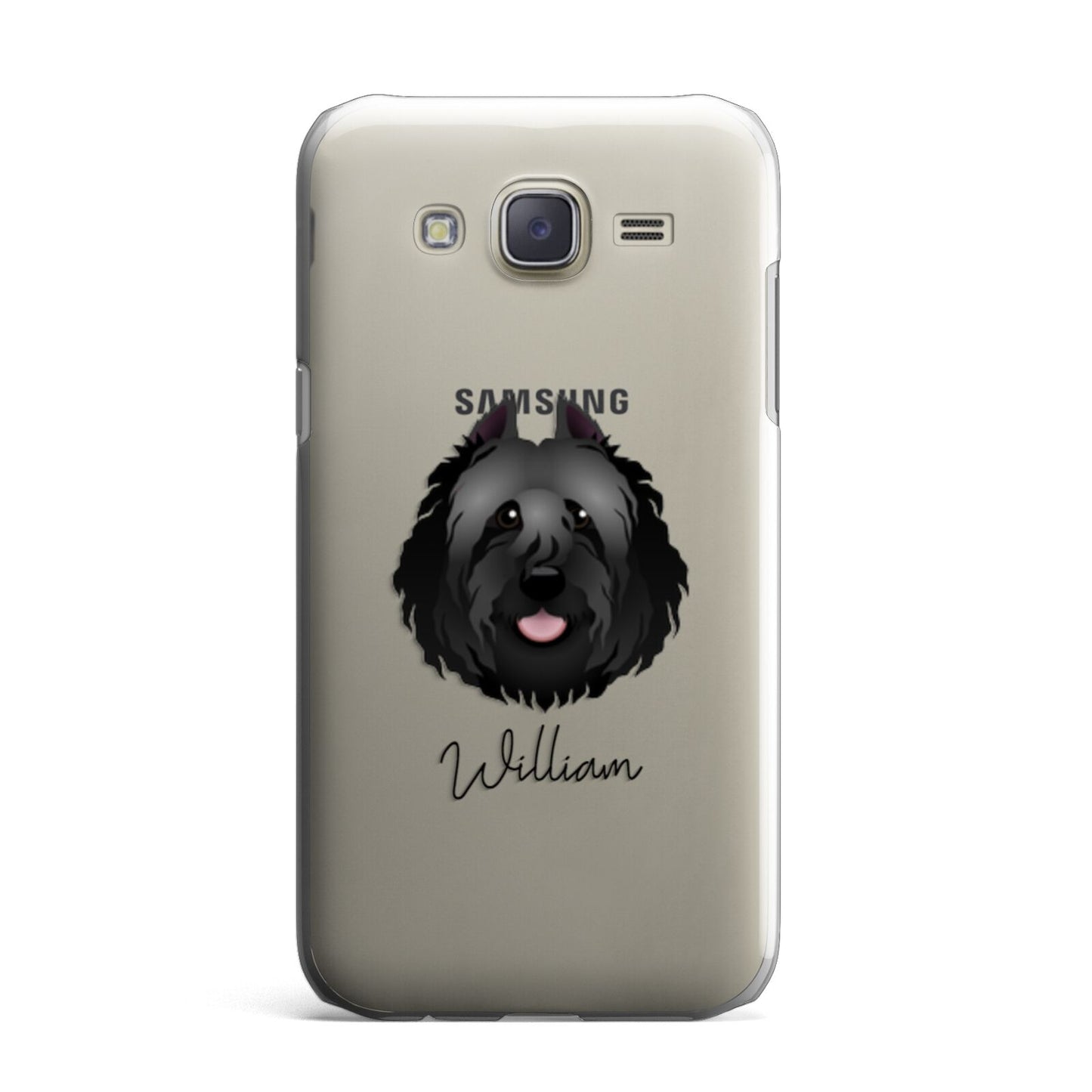 Bouvier Des Flandres Personalised Samsung Galaxy J7 Case