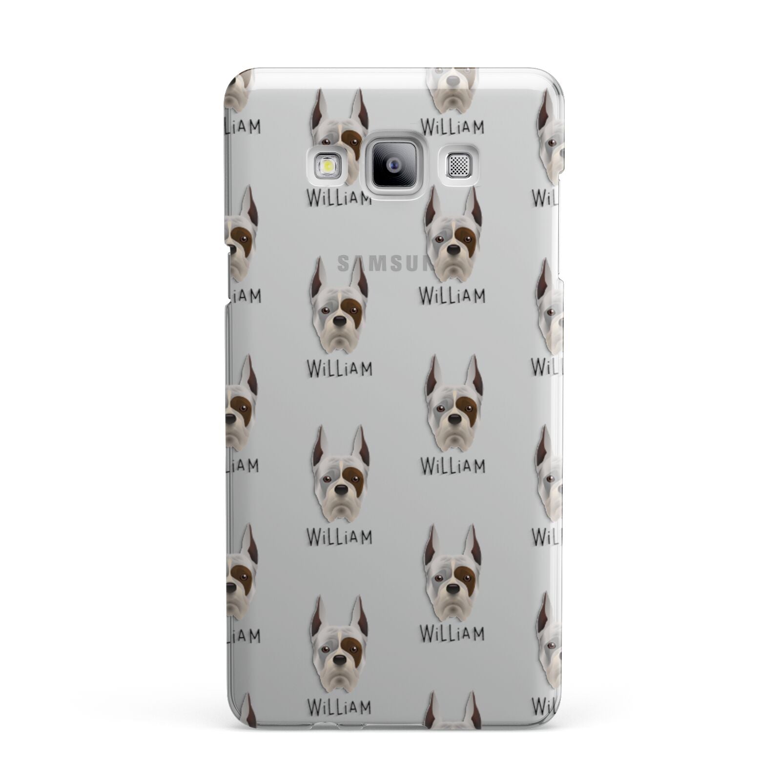 Boxer Icon with Name Samsung Galaxy A7 2015 Case