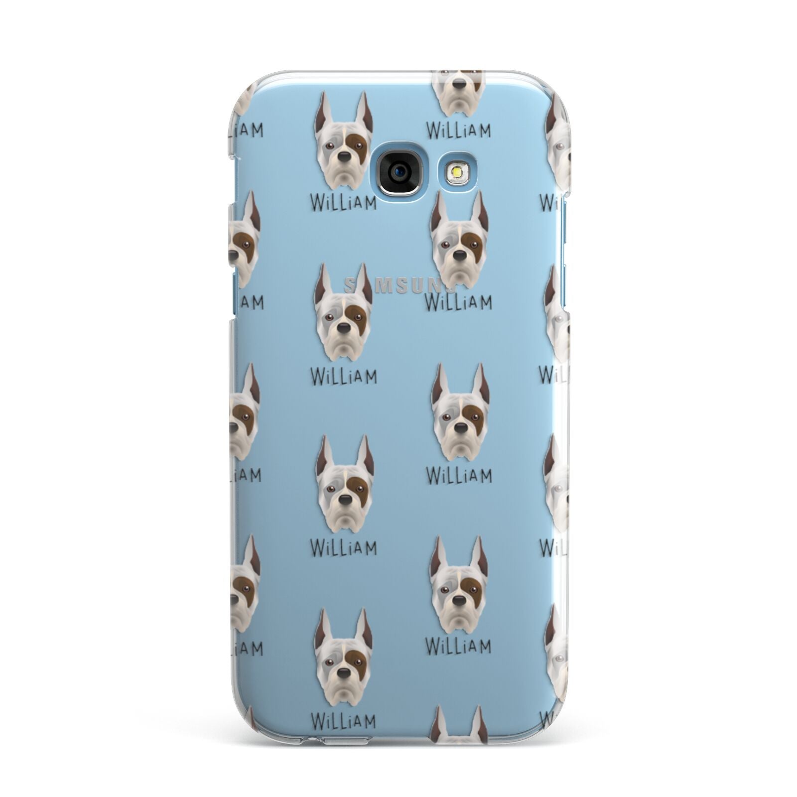 Boxer Icon with Name Samsung Galaxy A7 2017 Case