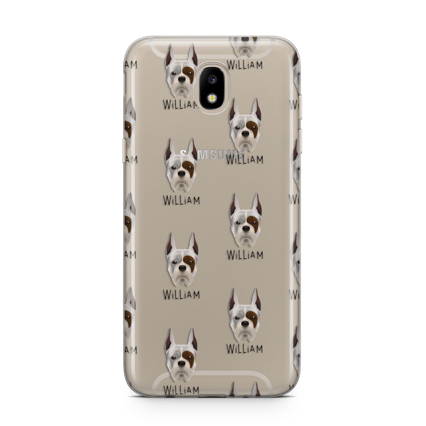 Boxer Icon with Name Samsung J5 2017 Case