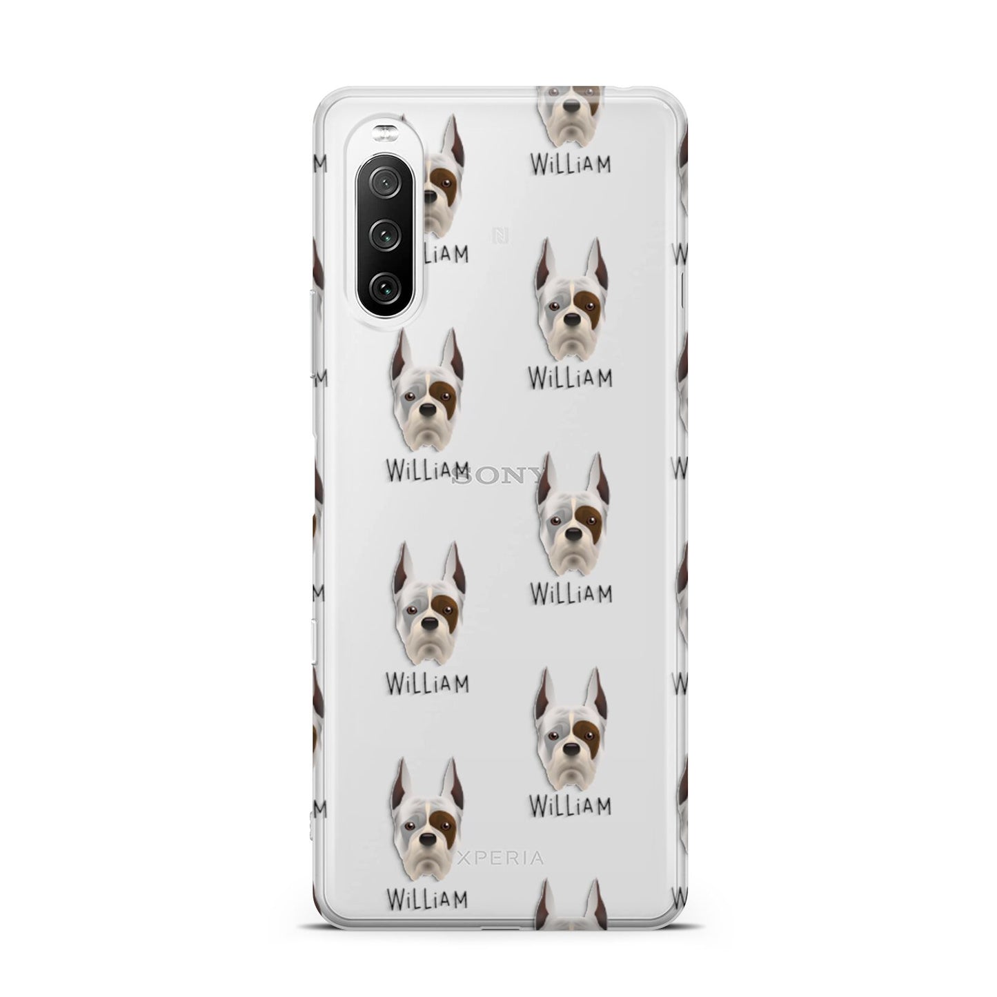 Boxer Icon with Name Sony Xperia 10 III Case