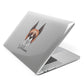 Boxer Personalised Apple MacBook Case Side View