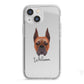 Boxer Personalised iPhone 13 Mini TPU Impact Case with White Edges