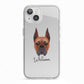 Boxer Personalised iPhone 13 TPU Impact Case with White Edges