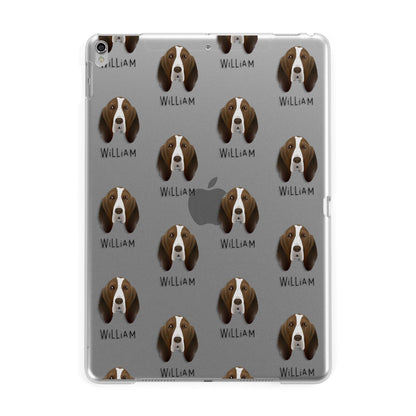 Bracco Italiano Icon with Name Apple iPad Silver Case