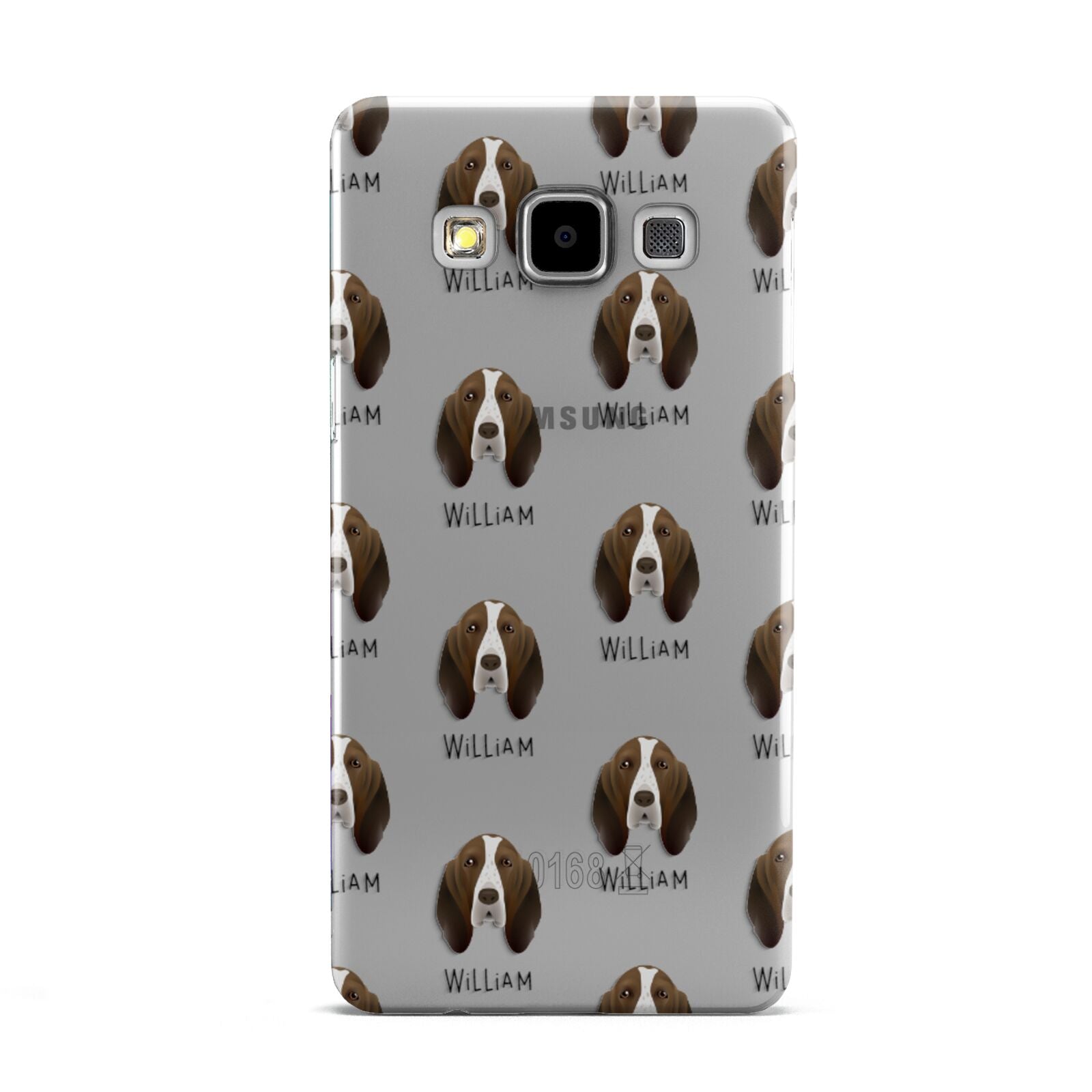 Bracco Italiano Icon with Name Samsung Galaxy A5 Case