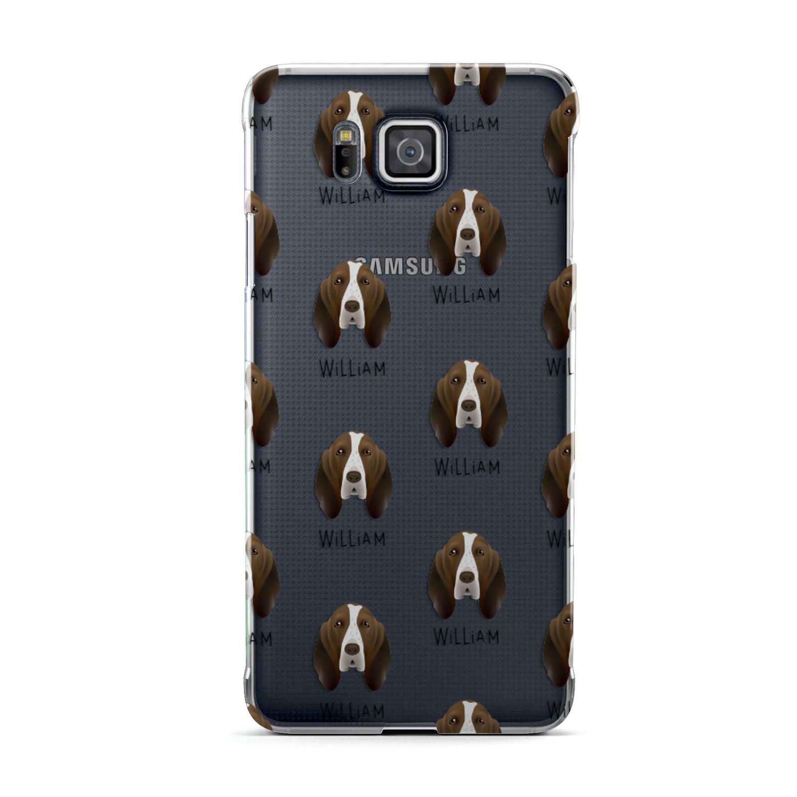 Bracco Italiano Icon with Name Samsung Galaxy Alpha Case